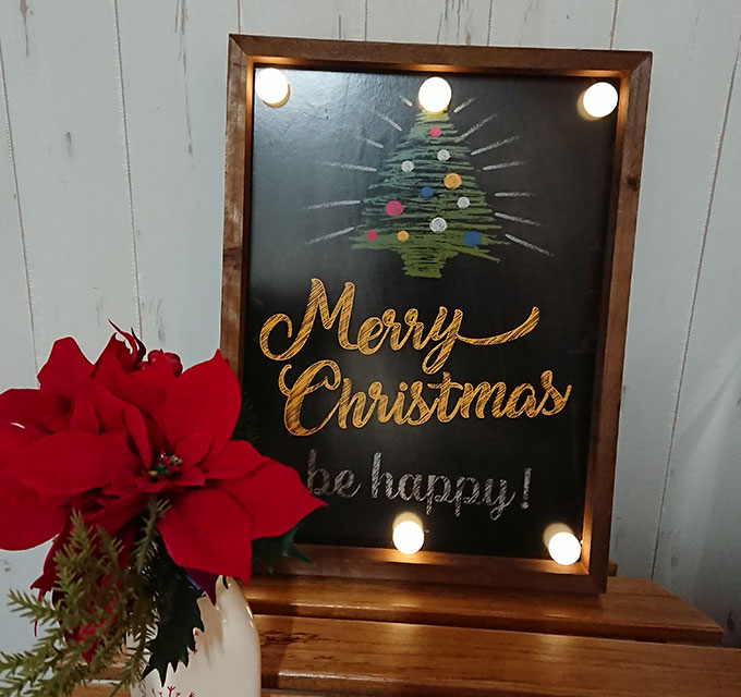 クリスマス LED サインボード クリスマス LED サインボード